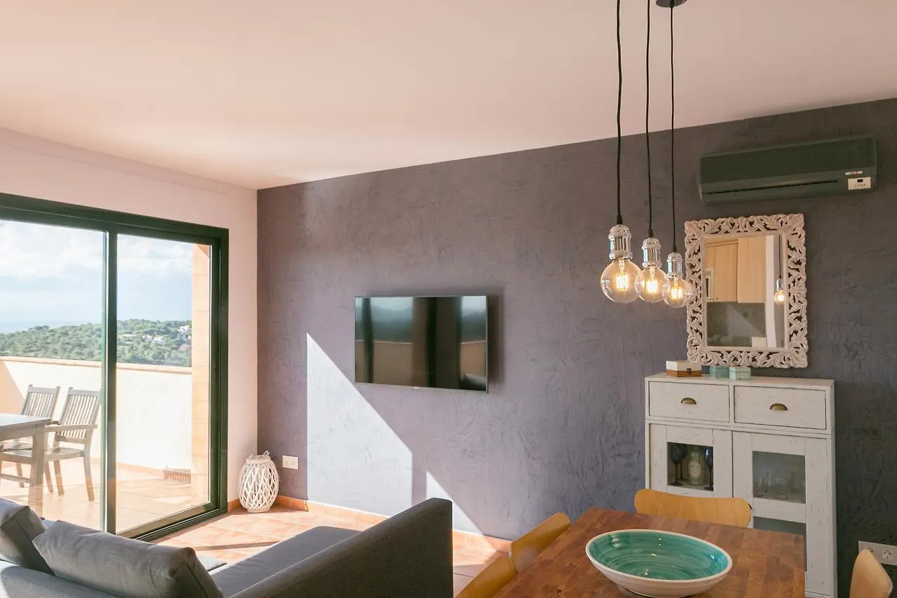 2 Bedroom Apartment Close To The Center Of Begur. Terrace And Panoramic Sea Views 0*, 巴古尔 西班牙
